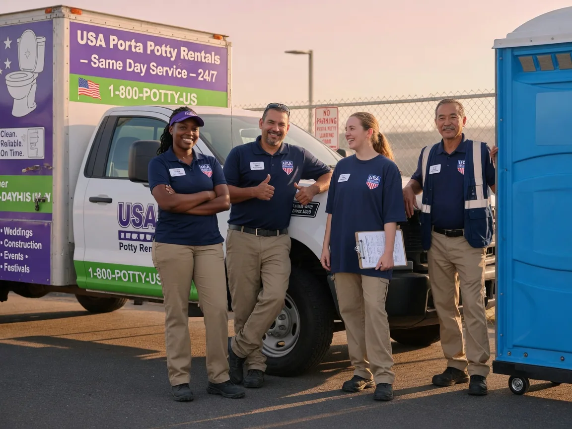 Porta Potty Rental company in Mcclure, OH